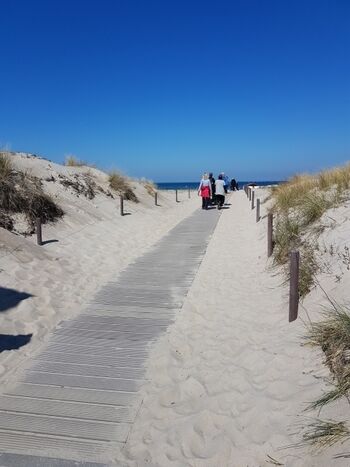 Zugang zum Strand