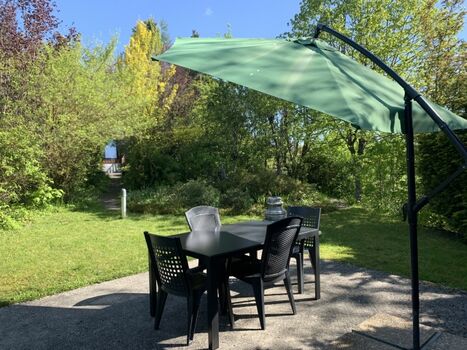 Terrasse im Garten