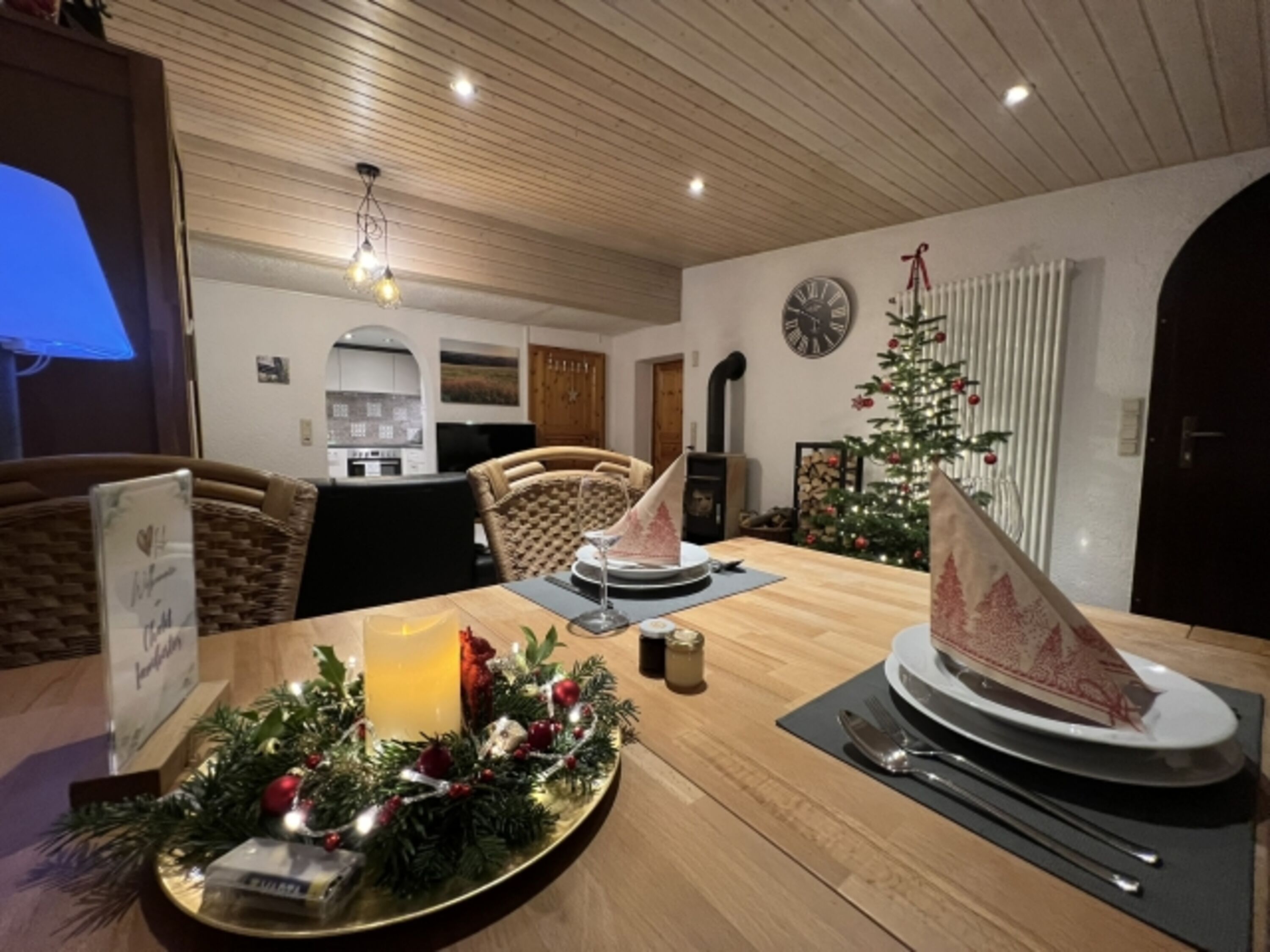 In der Adventszeit auf Wunsch festlich geschmückt