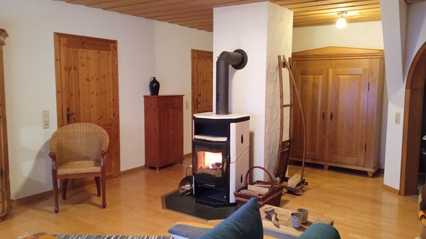 Wohnzimmer/ Schwedenofen