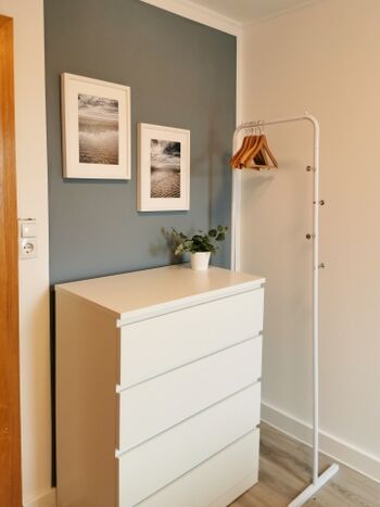 Zweites Schlafzimmer mit Doppelbett 1,60 