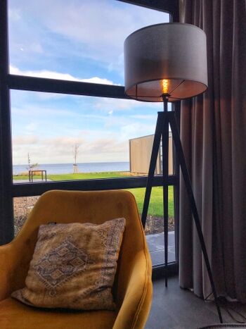 Blick aufs IJsselmeer direkt aus dem Wohnzimmer