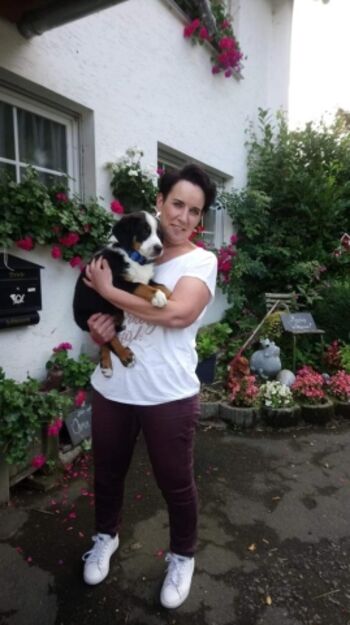 Die Gastgeberin Manuela Stöber