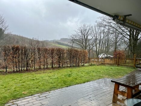 Blick aus dem Schlafzimmer 