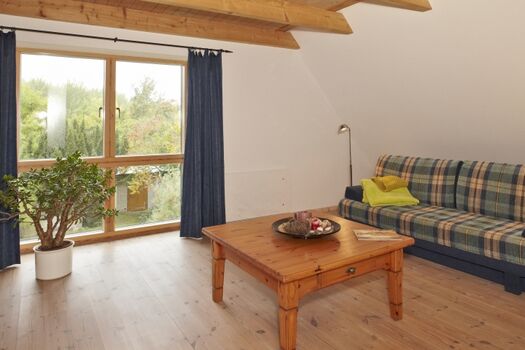 ... und ist zugleich zweiter Wohnraum mit Blick ins Grüne