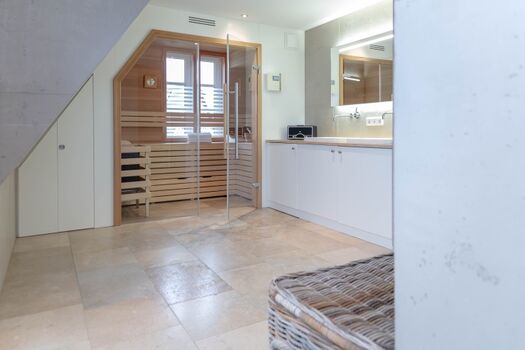 Sauna im Badezimmer
