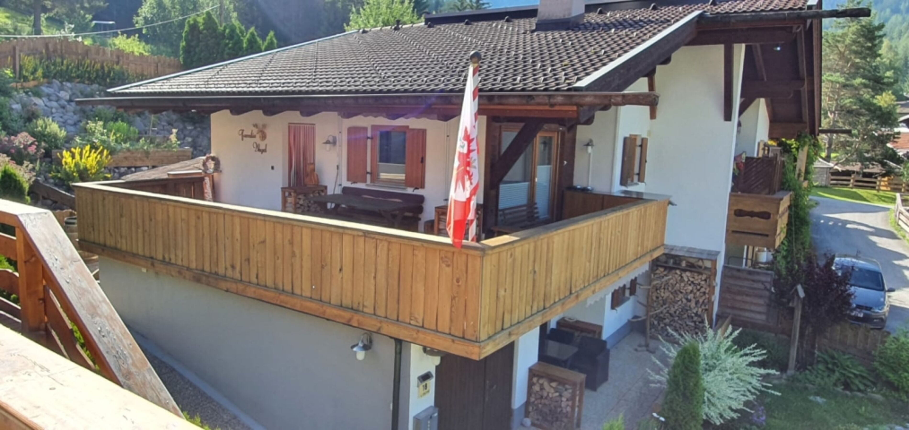 Ansicht Haus Sommer