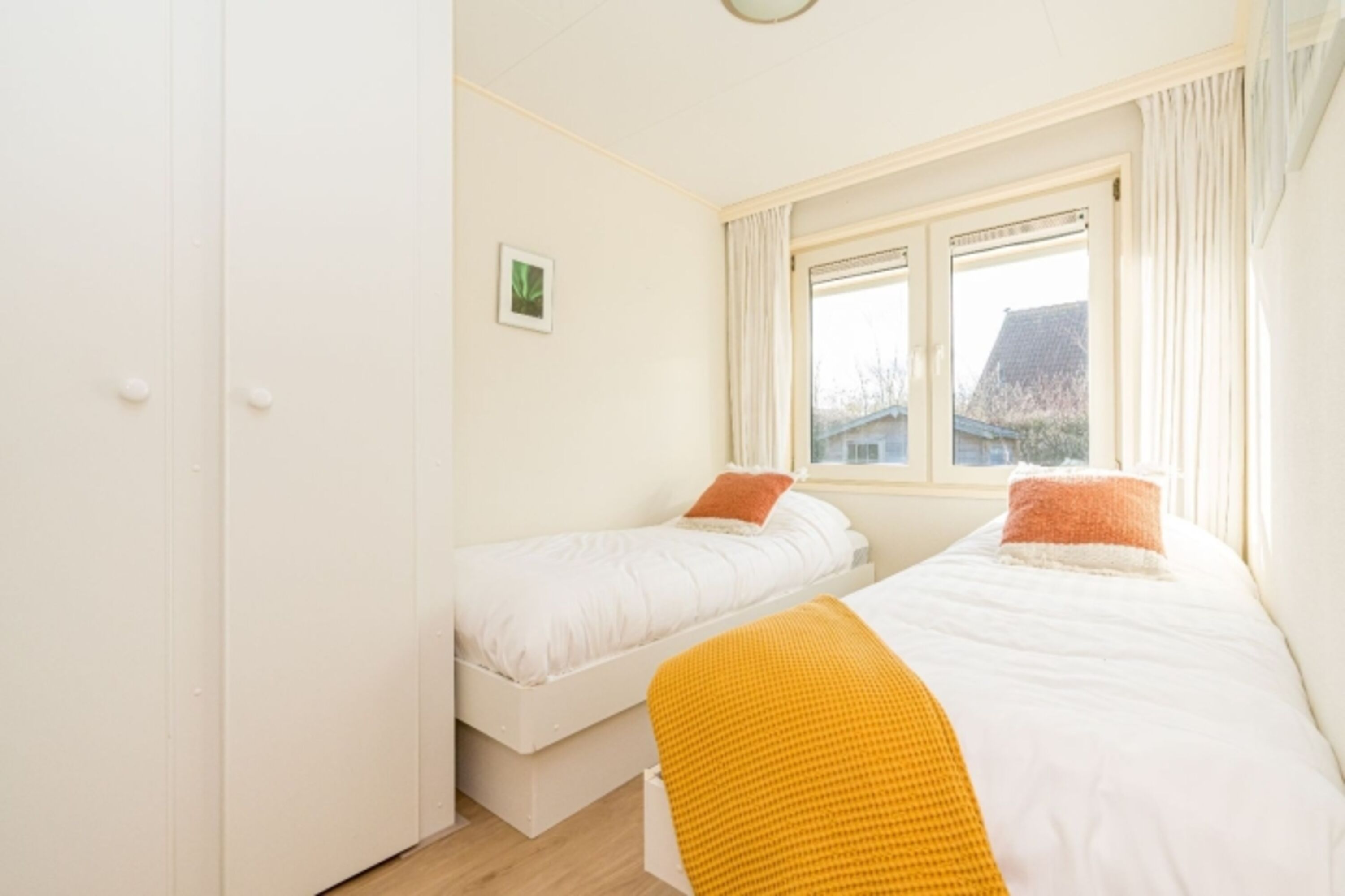 Schlafzimmer 2 mit 2 Einzelbetten