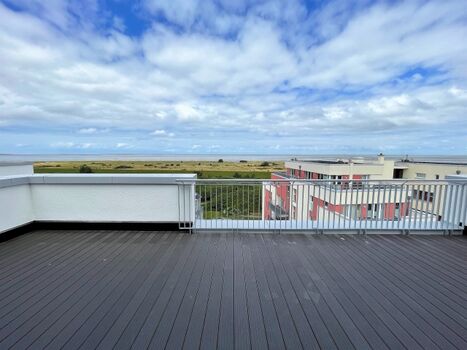 Dachterasse mit Meerblick