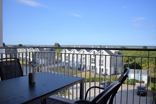 Balkon mit Meerblick