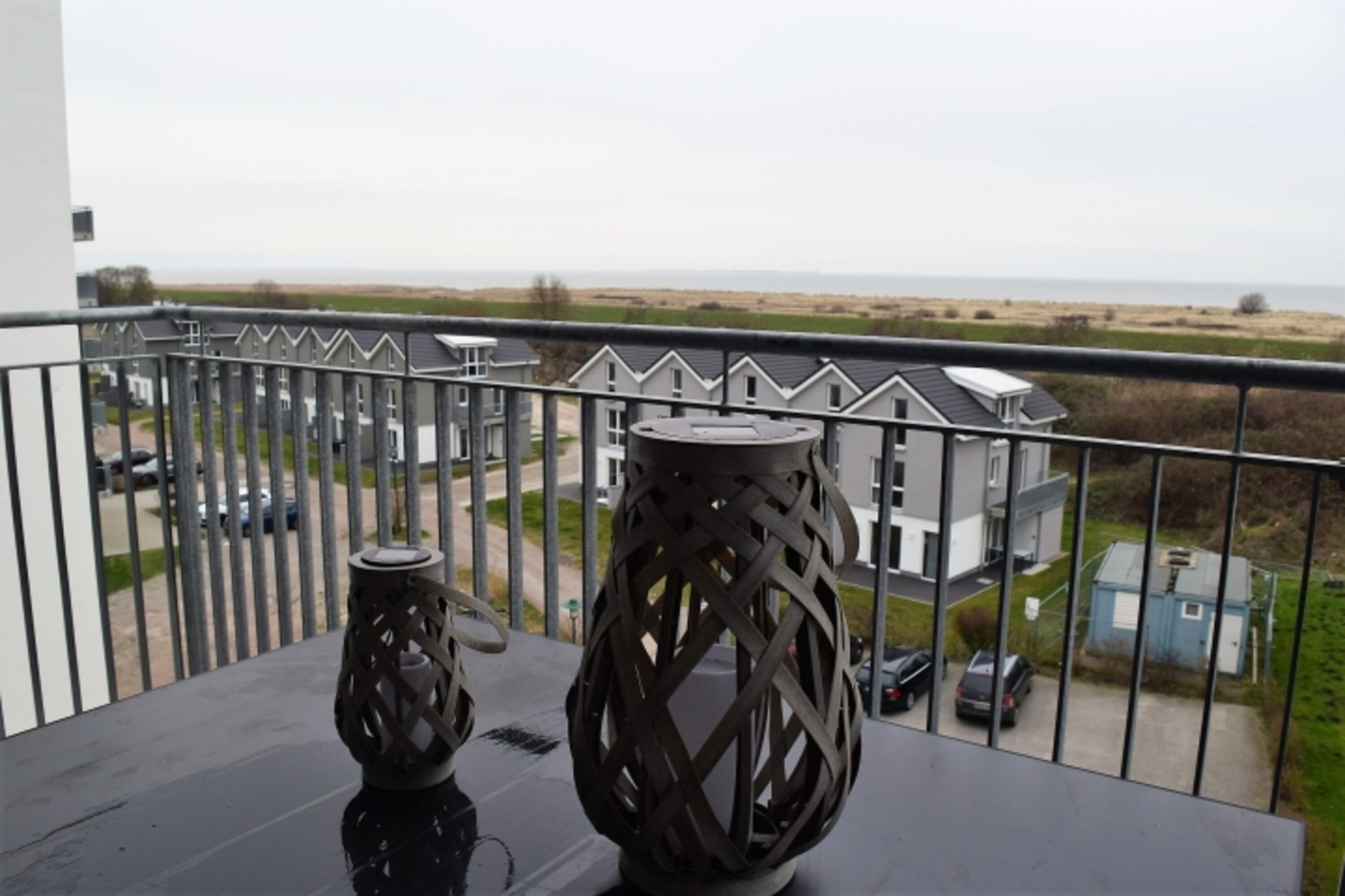 Meerblick vom Balkon 