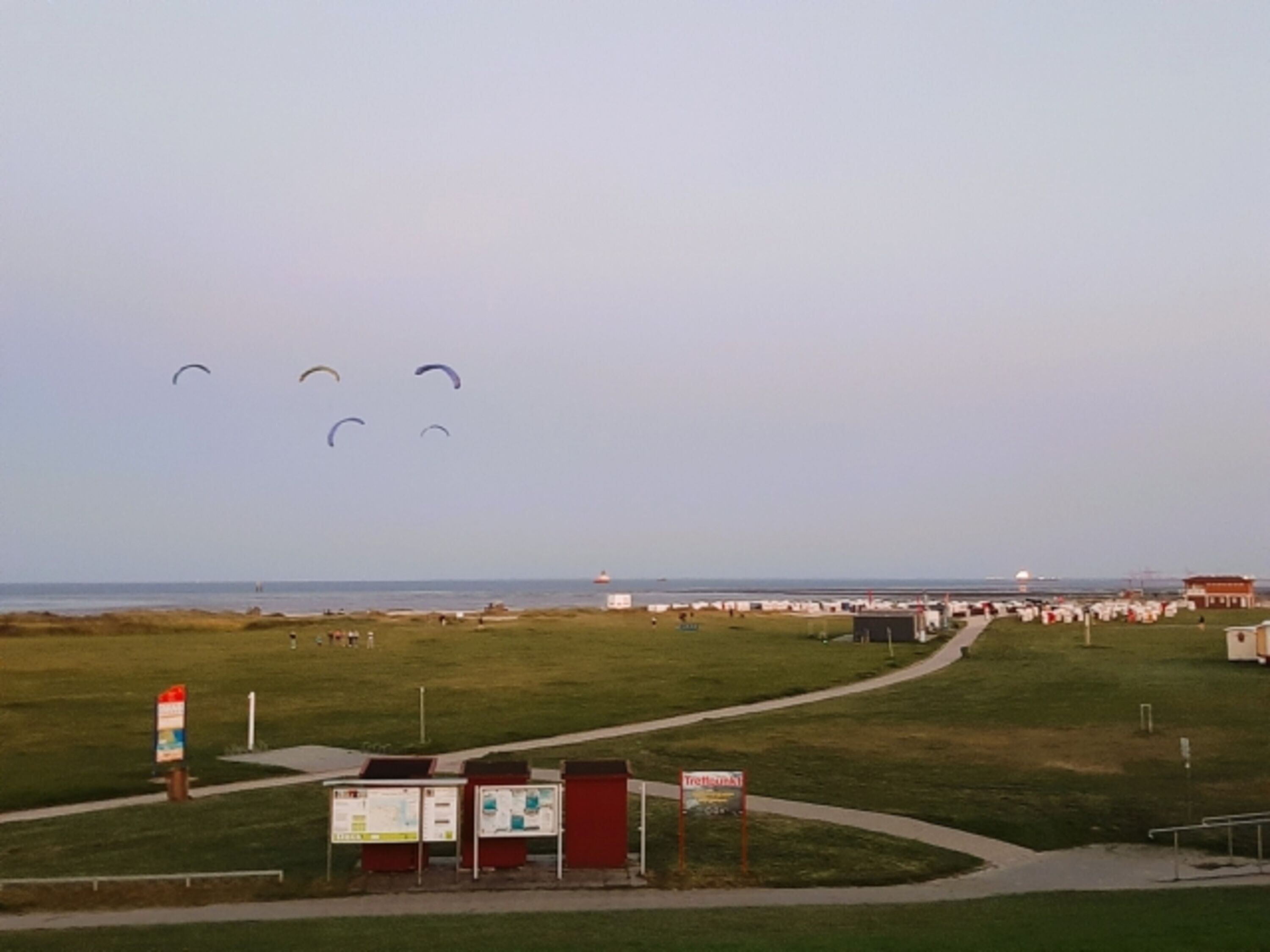 Blick vom Deich