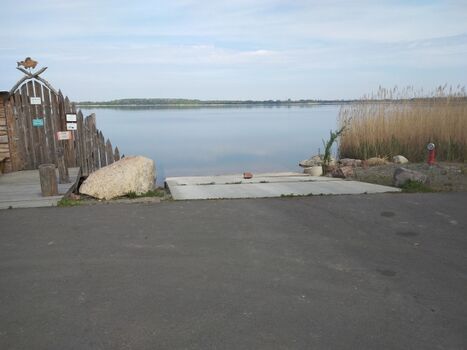 Floßverleih am Gröberner See