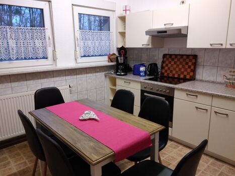 Essbereich in der Wohnküche