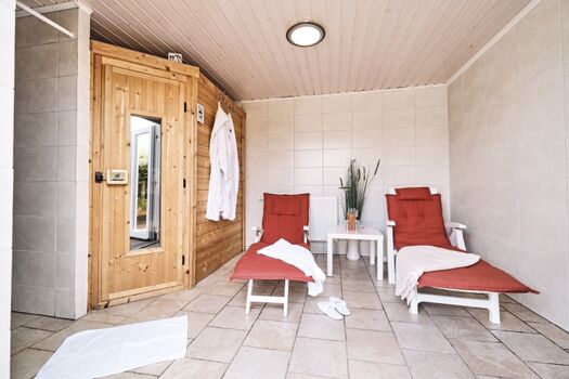 Sauna im Außenbereich