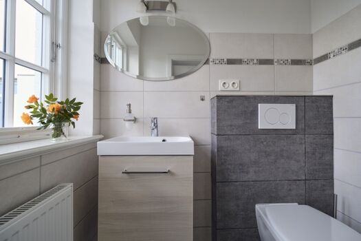 Gäste-WC im Erdgeschoss