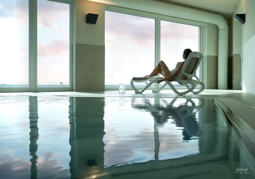 Mehr Meer geht nicht, auch bei schlechtem Wetter