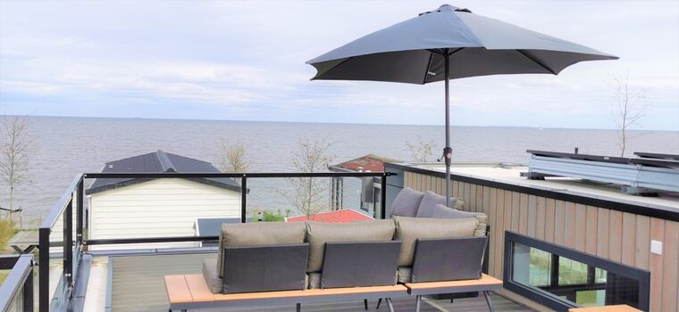 Fernblick von der Dachterasse aus