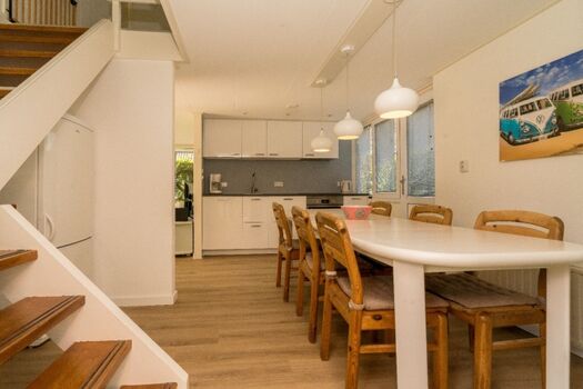 Gemütliche Essgruppe neben der Küche