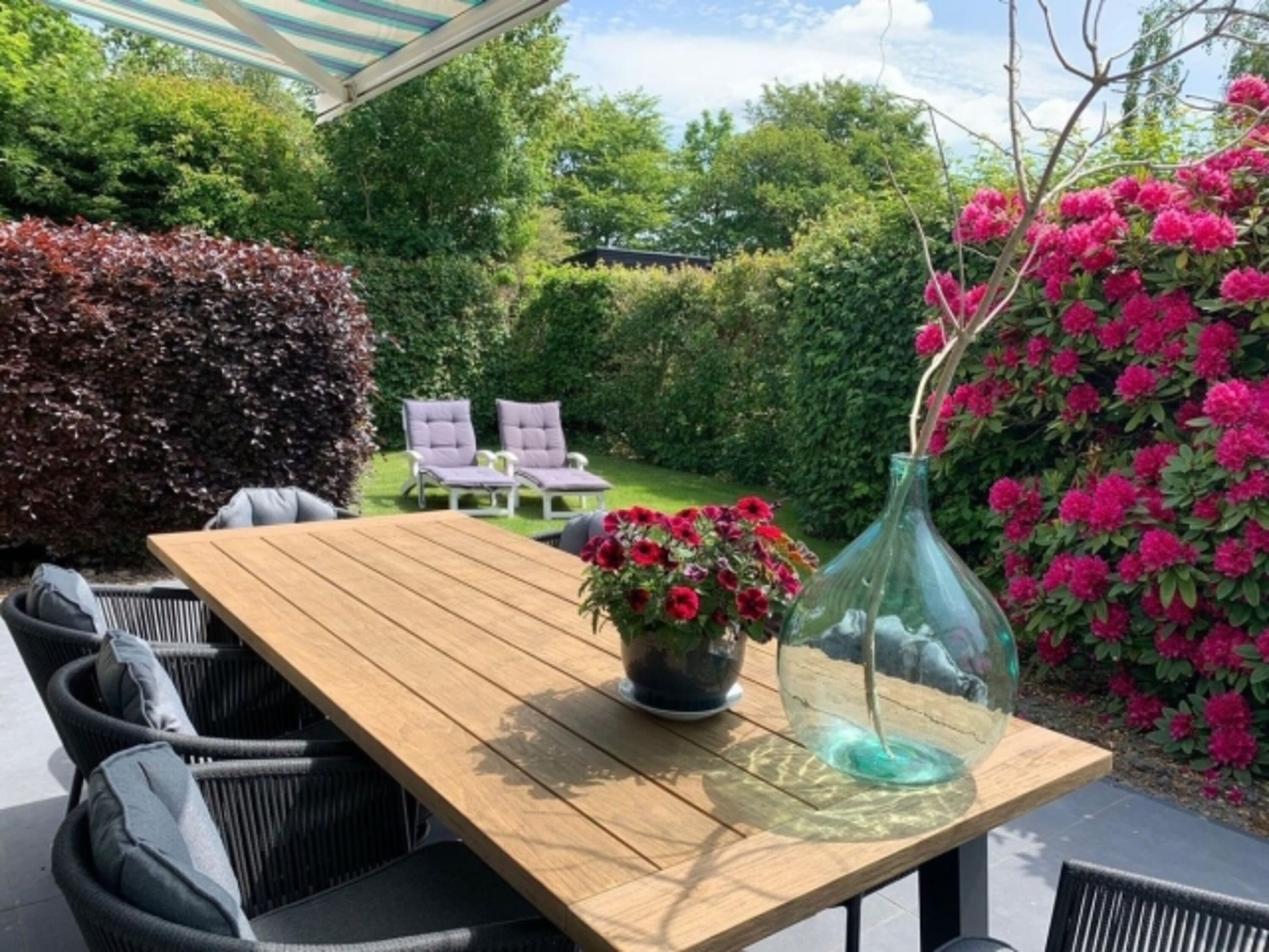 Der sonnige Garten