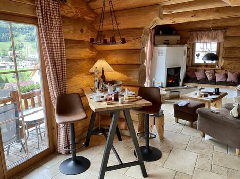 Blick  ins Wohnzimmer