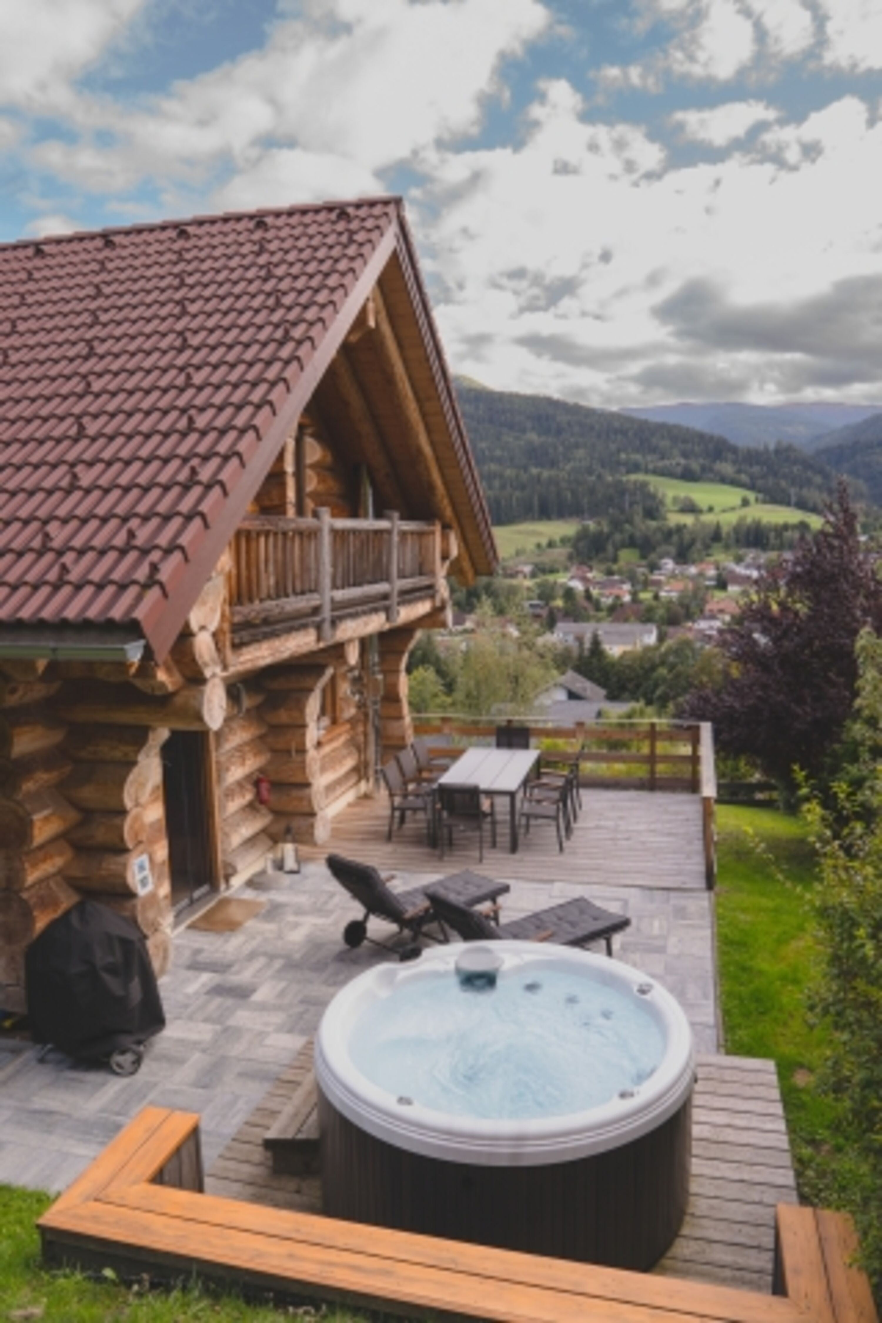Erweiterte Terrasse
