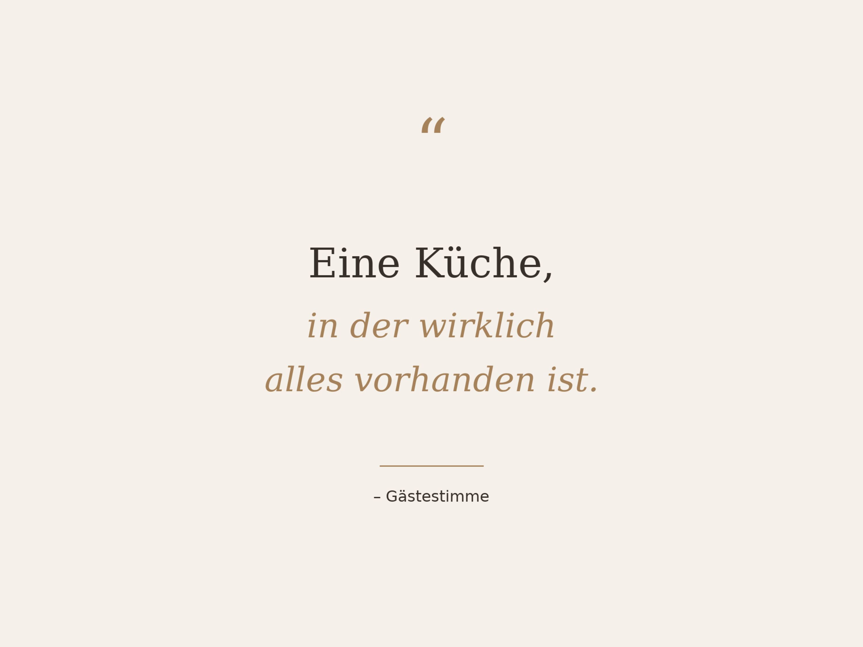 Was unsere Gäste sagen