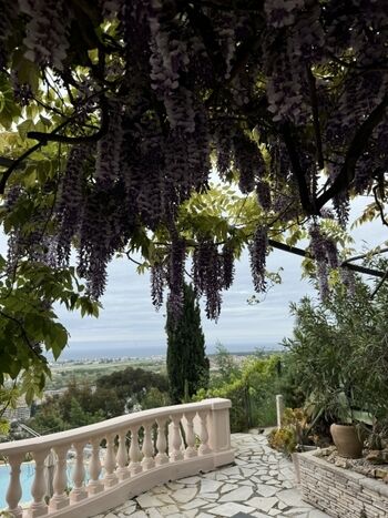 Terrasse auf der 1. Etage