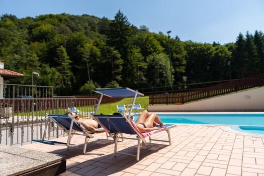 Pension am Ledrosee mit Swimmingpool