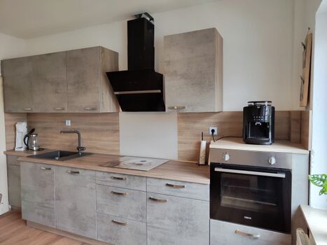 Die moderne Küchenzeile