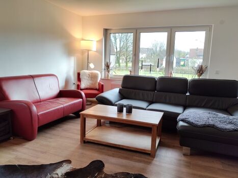 Blick ins Wohnzimmer