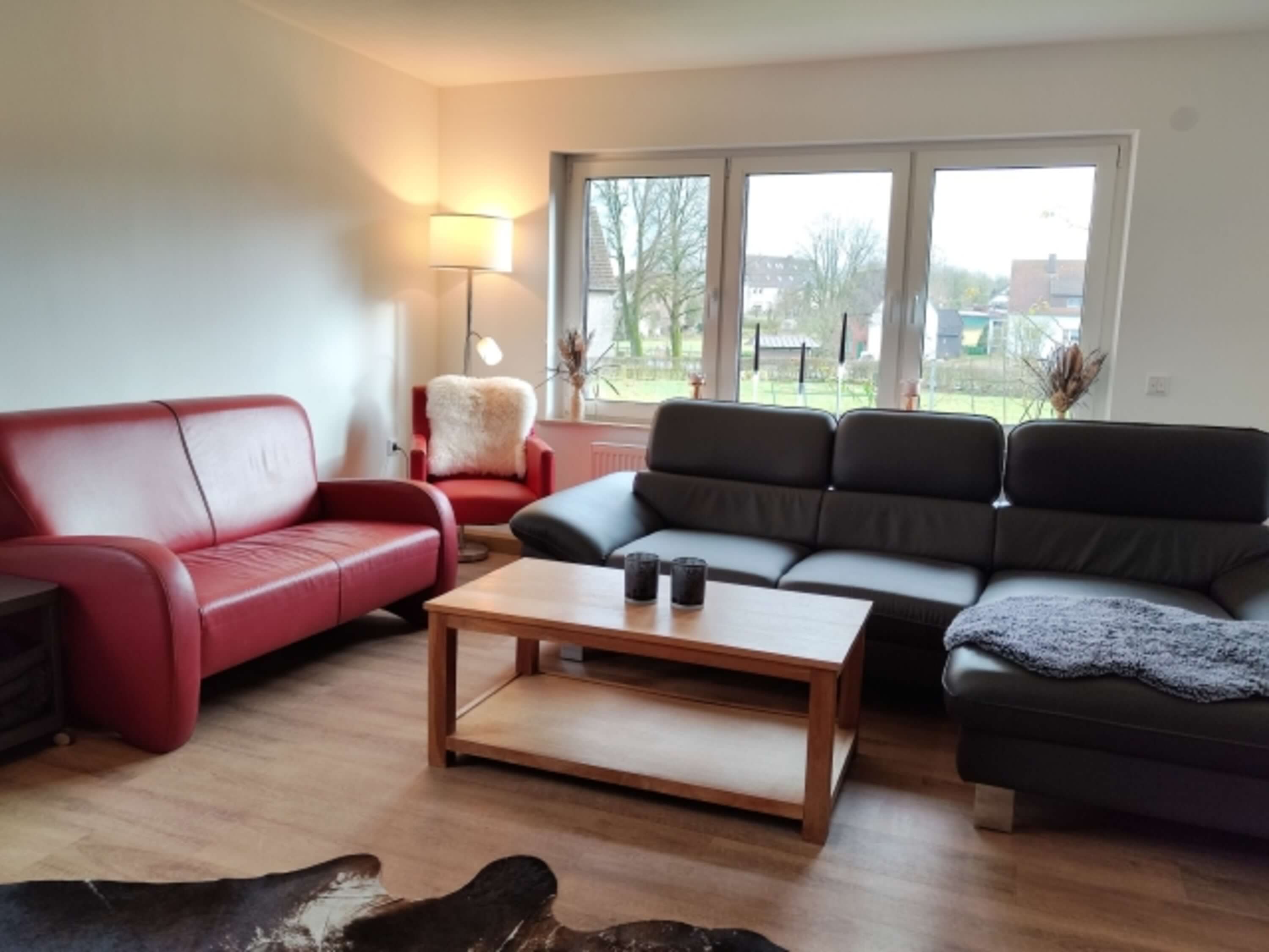 Blick ins Wohnzimmer