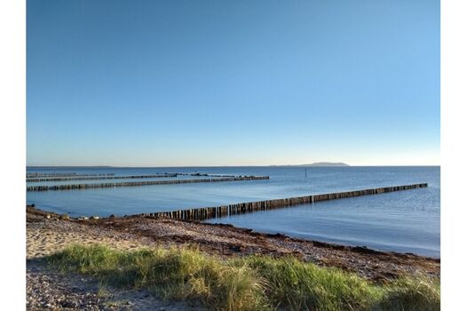 Blick von Dranske nach Hiddensee