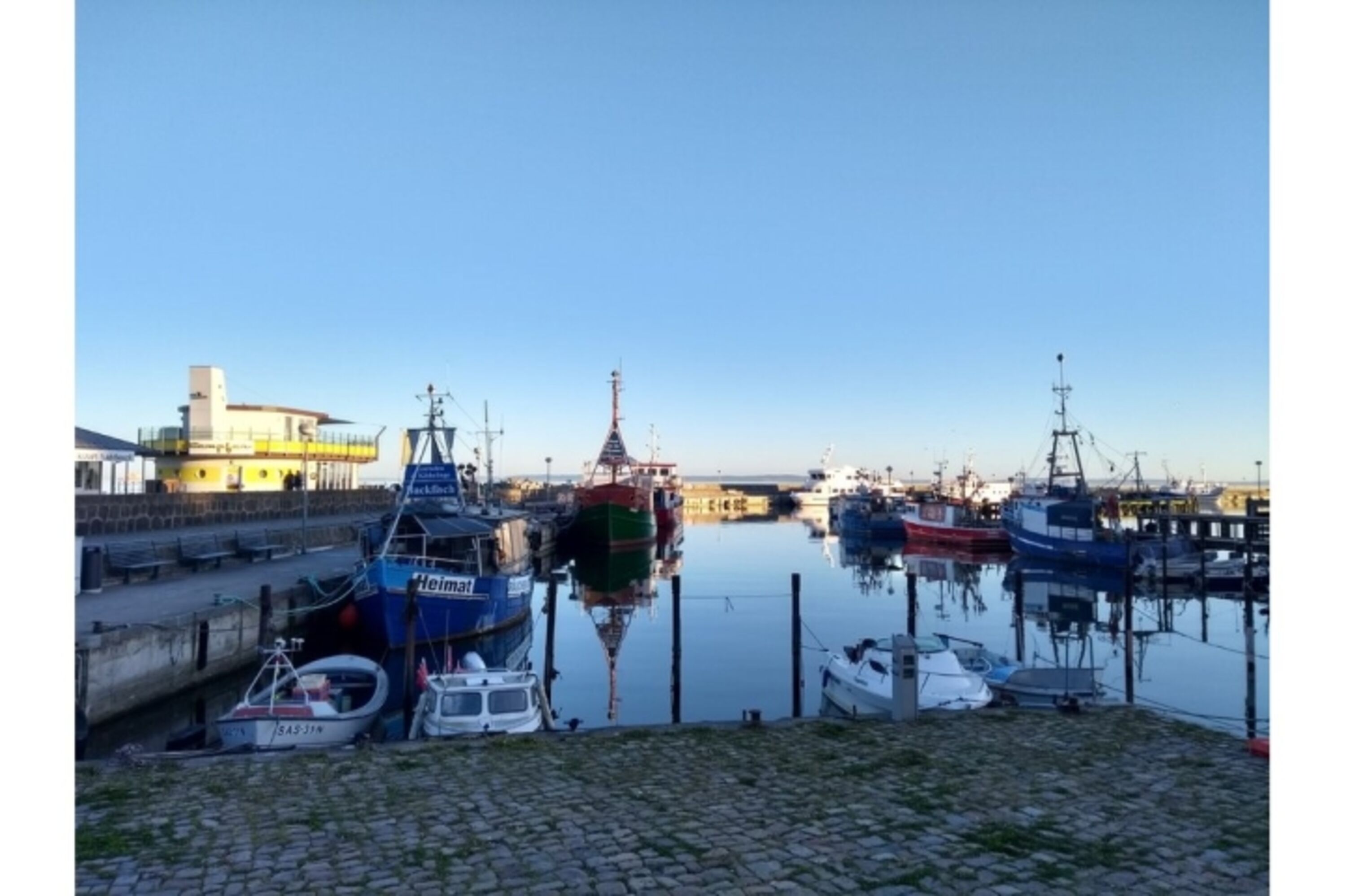 Im Hafen von Sassnitz
