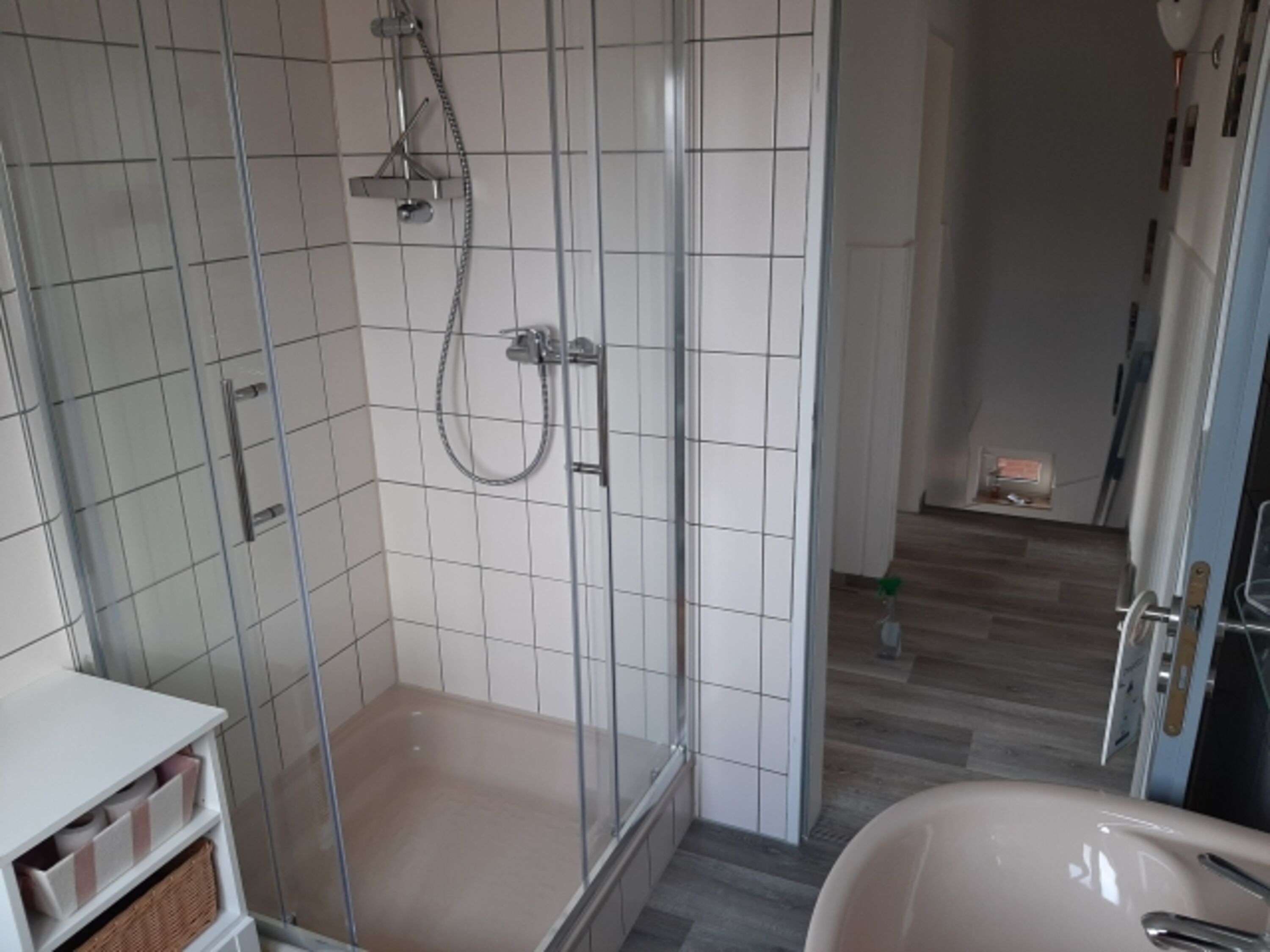 mit Dusche