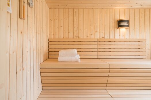 Ferien unter Reet - Sauna