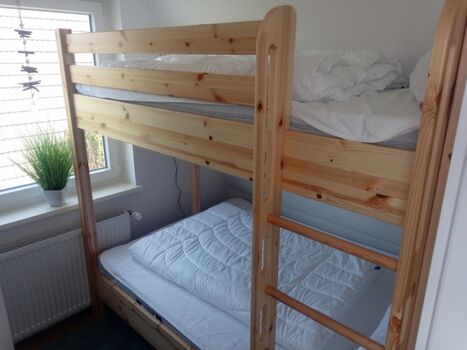 Hochbett im 2. Schlafzimmer