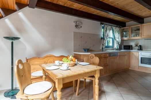 Essplatz mit Küche