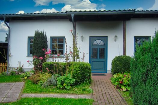 Eingangsbereich zur Fewo mit Terrasse