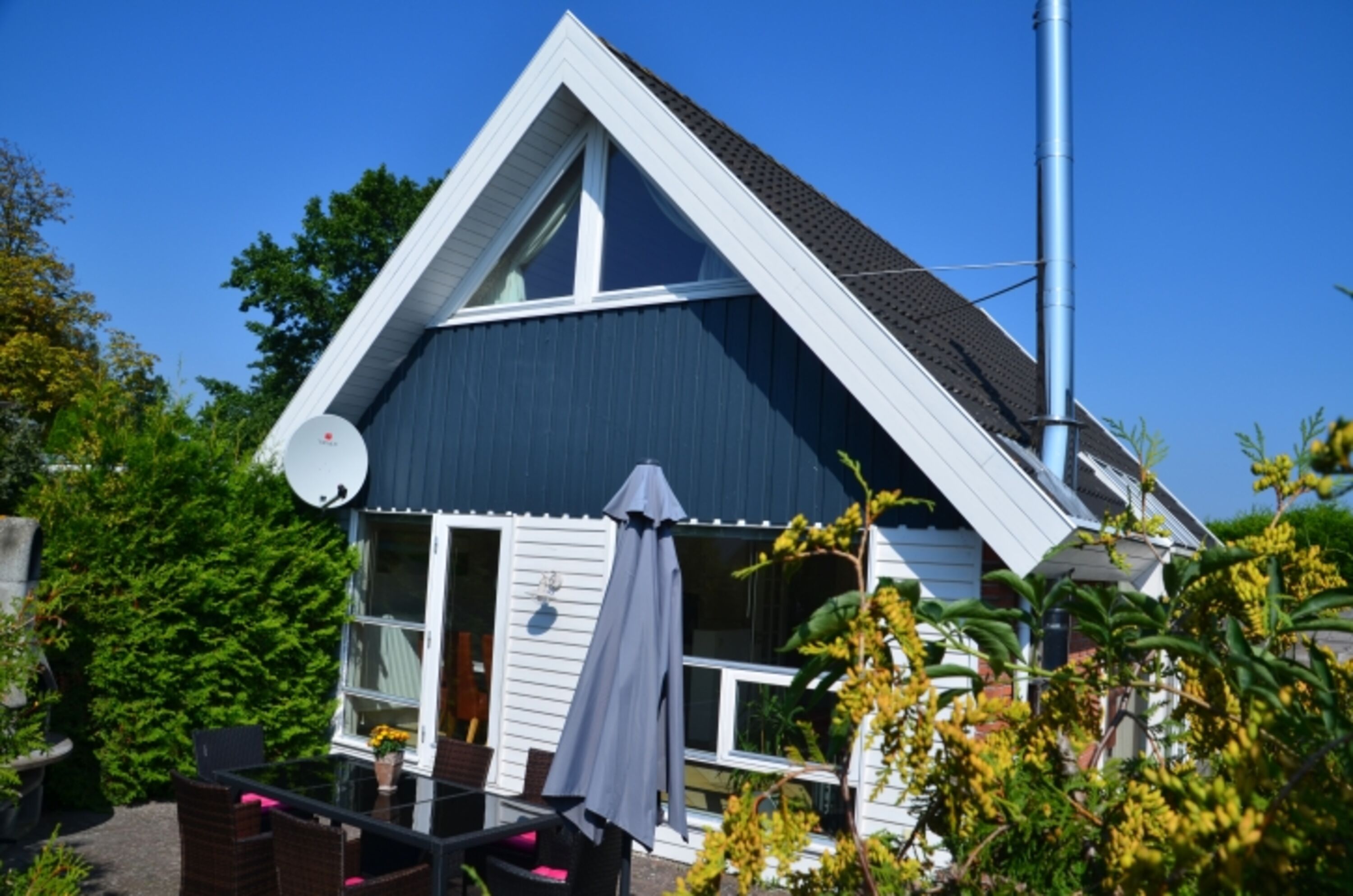 Ferienhaus mit Garten