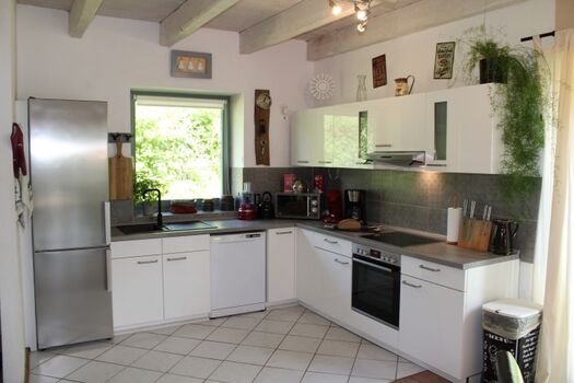 offene-neue Nolte Küche, mit aller Ausstattung was das Herz begehrt