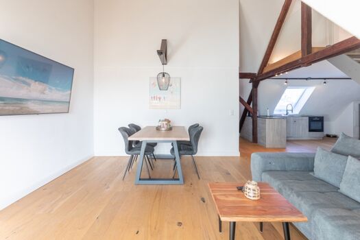 Schleuse twee - Großzügiger Wohn und Essbereich mit Fußbodenheizung