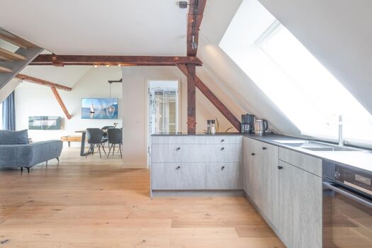 Schleuse twee - Perfekt ausgestattete Küche  