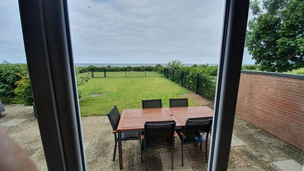 Blick aus dem Wohnzimmer