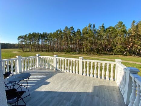 Terrasse im Obergeschoss