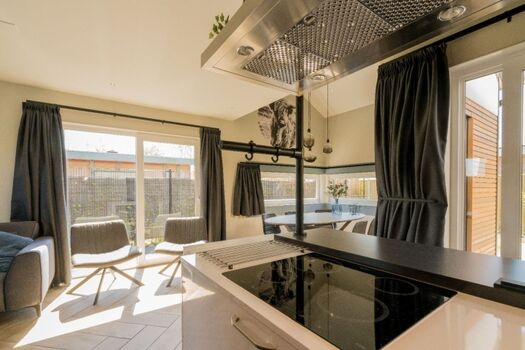 Die moderne Küche mit allem Komfort