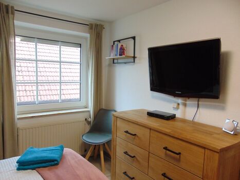 Fernseher im Schlafzimmer