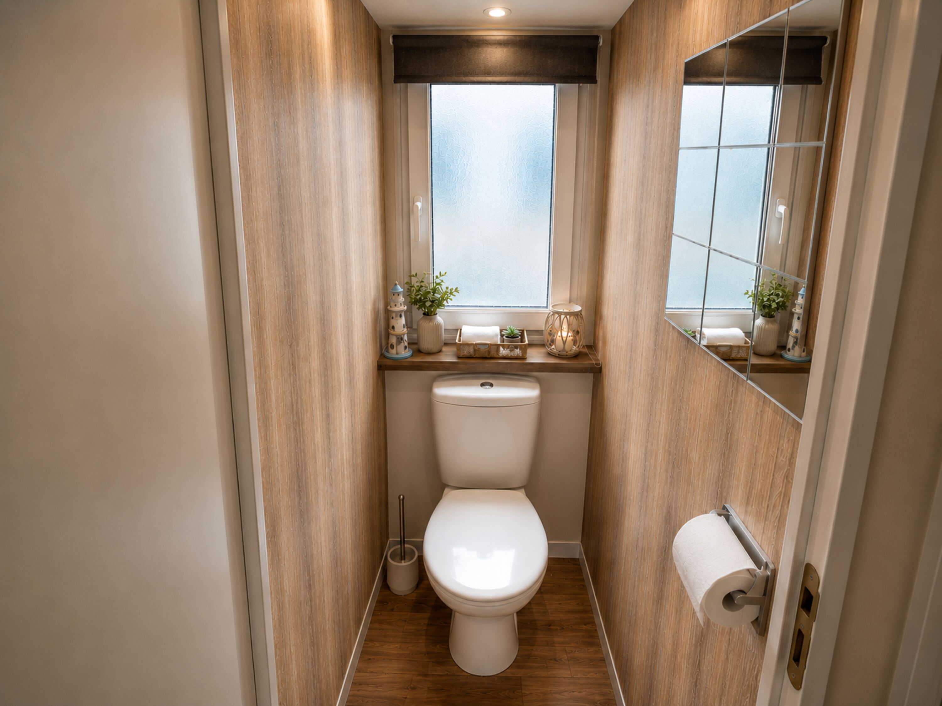 WC mit Tageslicht