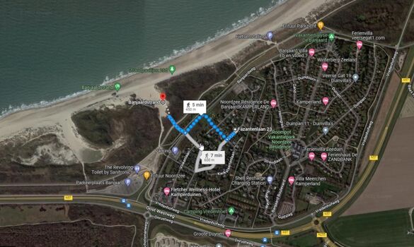 Fussweg zum Banjaardstrand