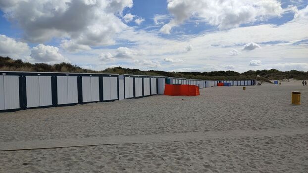 Banjaardstrand mit Tenten